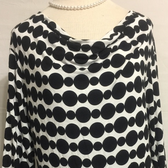 Ruby Rd. Ladies Long Sleeve boat neck top - Picture 6 of 8